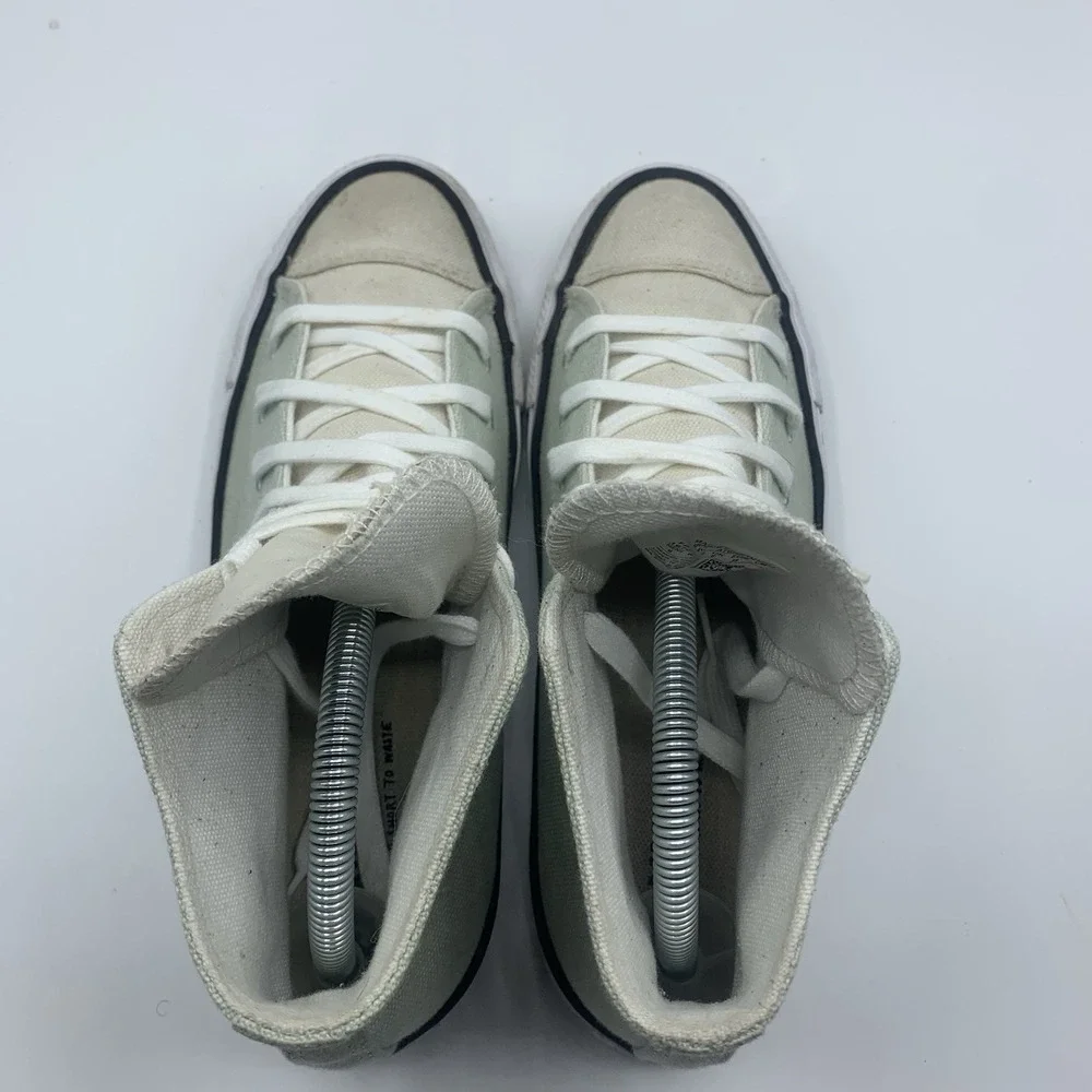 Converse Chuck Taylor Renew Recycled Cotton Canvas High top Green Women's Size 8